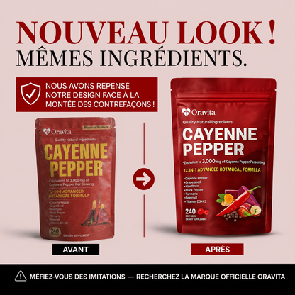 Oravita Capsaïcine Power